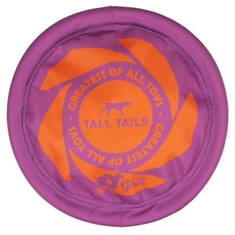 Tall Tails G.O.A.T. Greatest of All Toys Sport Flyer Fetch Toy for Dogs, Large