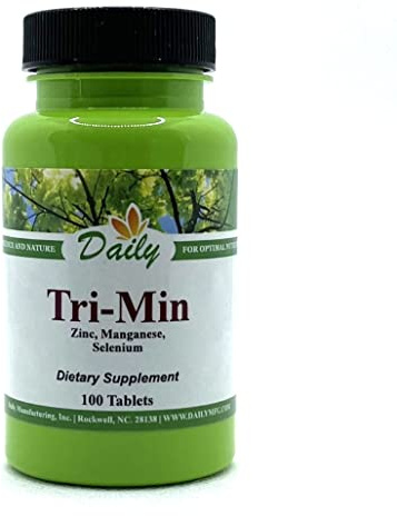 Daily Manufacturing Tri-Min (Manganese, Selenium & Zinc Amino Acid Chelates)