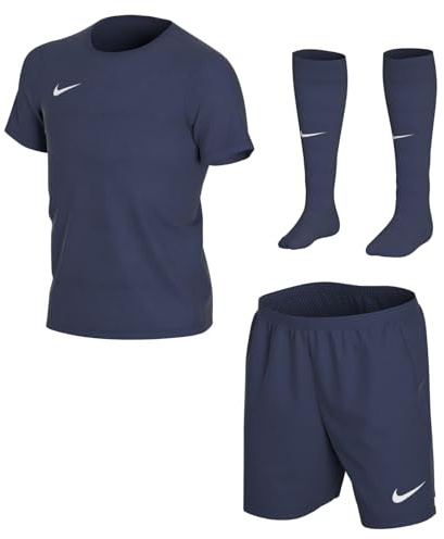 Nike Park 20, Completo da Calcio Bambino, Midnight Navy/Midnight Navy/Bianco, S