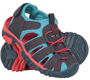Mountain Warehouse Bay Kids Shandals - Neoprene Lined Sandal Shoes with Adjustable Straps - For Spring Summer Walking, Travelling & Outdoors