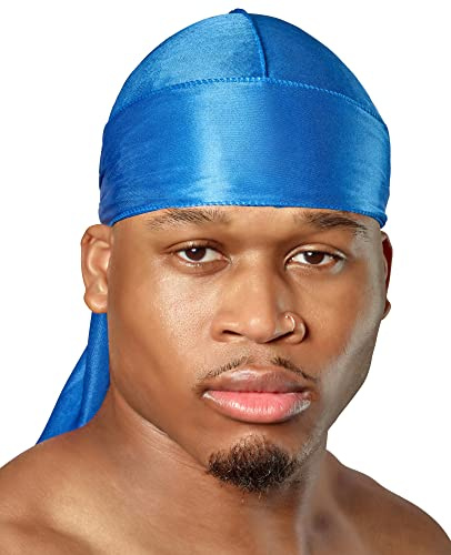 ShyneDurags Silky Durag - Perfecto para 360 Waves, Dreadlocks y Curls, Premium Silk Durags para hombres y mujeres, accesorio diario ultra suave, cómodo y de moda