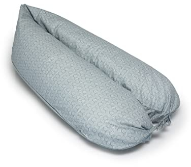 bedara Cojín de lactancia – Cojín de embarazo de alta calidad – suave cojín de algodón – Almohada para dormir de lado sin sustancias nocivas – 150 cm – Goteborg