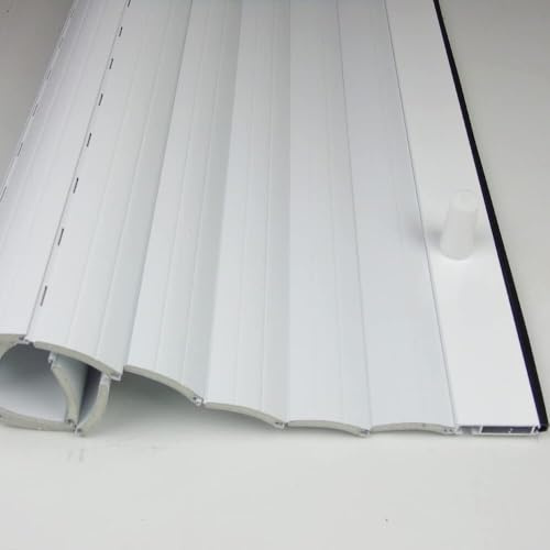 Persiana Enrollable de Aluminio | Lama Curva 45mm | Corte a Medida | Pertoni Tende (Alto 190cm x 110cm Ancho)