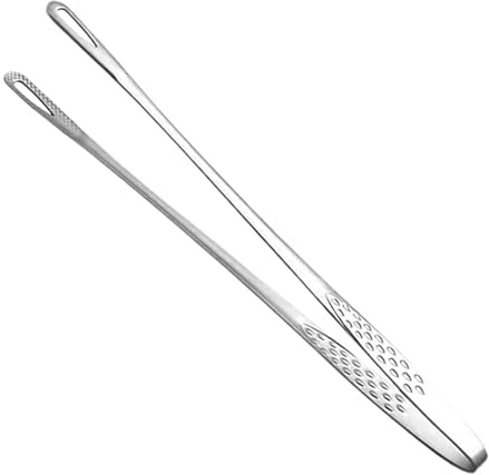 Flops for Cooking, Kitchen Tweezers Barbecue Flops, Multipurpose Culinary Tweezers Grill Tongs, Stainless Steel Cooking Tweezers Flops, Anti-Rust Stainless Steel Tweezer Tongs for