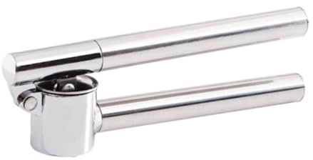 VERDANVERSE Prensa Manual de Acero Inoxidable con Mango Compacto Trituradora Multifunción para Jengibre y Nueces Fácil de Usar y Guardar para Cocina Hogar y Restaurante