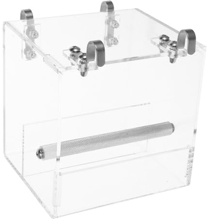 GALPADA Gamelle Automatique pour Oiseaux Mangeoire Bol pour Perroquets Accessoires pour Cage