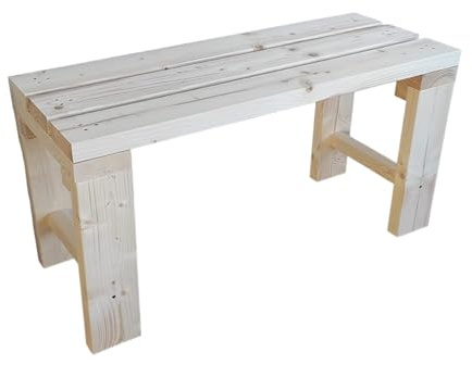TOTAL WOOD 2012 Panchina Panca panchetta Interno Esterno in Legno 200x38.5x50H CM Anche su Misura
