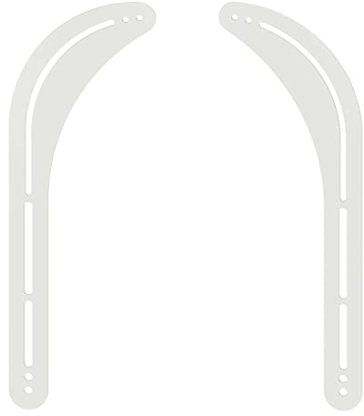 Intec - Soporte universal para altavoces de barra de sonido, color blanco, apto para montaje con televisores de 32 a 75