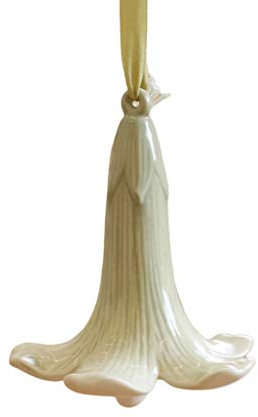 WEIE Windspiel dekor Keramik Glockenblumen Serie Ornamente Kreative Glocken Anhänger Schlafzimmer Balkon Wohnzimmer Windspiele Windspiele Für Draußen (Color : Flower Bell)