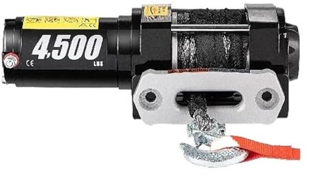 HFYZYG Verricello Elettrico 4500LBS 12V for 4X4 42.6FT Corde for Rimorchio for Auto Syntheic Cinghia for Traino con Controllo Wireless ATV Camion Fuoristrada Potente Sicuro