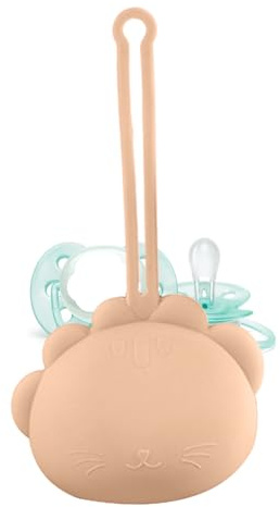 Boîte en silicone pour tétine Pochette compacte et pratique range-sucettes