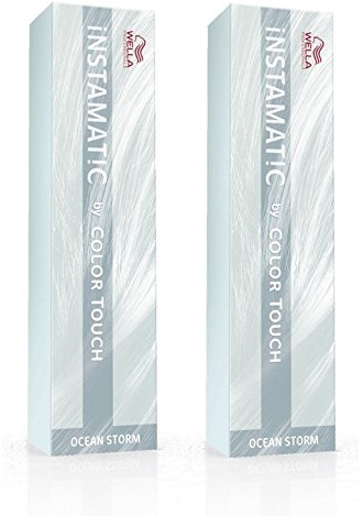 WELLA Color Touch Instamatic Ocean Storm 60 Ml - Creme - Blau - Hypoallergen, Tierversuchsfrei - Für blau, lila, blau-lila (Ombre-Effekt) - Ammoniakfrei