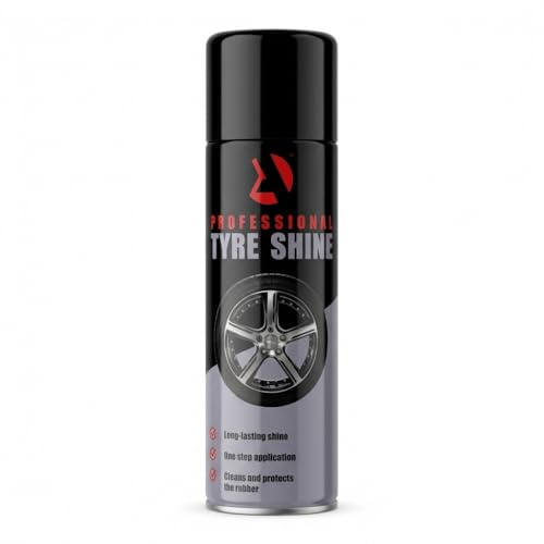 Restore, Clean and Protect To Prevent Tyre Surface Cracks - 500ml Aerosol Spray - Use on Wheels, Alloys And Plastic Trims