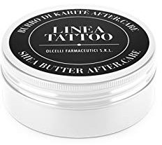 Linea Tattoo Burro di Karitè - Trattamento After Care per Tatuaggi, Avorio Giallo, 50 Millilitri