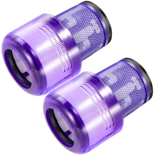 ROMIVO 2 Stück Filters für Dyson V11 V15, Kompatibel mit V11 TorqueDrive Animal Complete, Extra sowie V15 Detect, V15s Detect Submarine,Ersetzen Sie # 970013-02 & 97001302