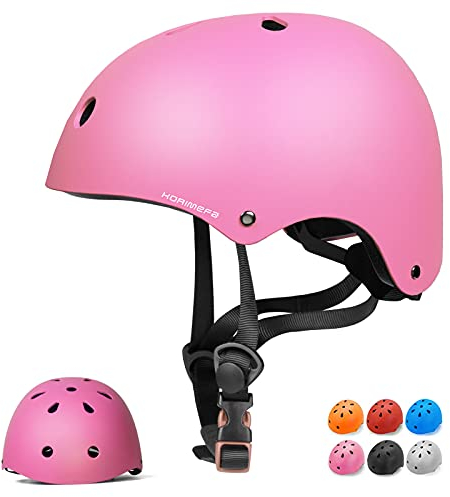 KORIMEFA Kinder Fahrradhelm Kinderhelm Skaterhelm Verstellbar für 3 Jahre Junge für Fahrrad Roller Skateboard Scooter 3-13 Jahre Alt Junge Mädchen