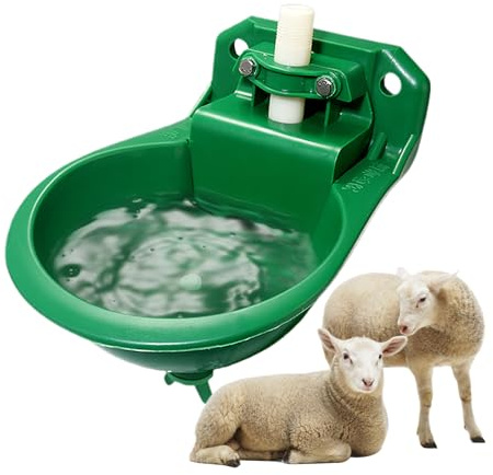 Automatic Horse Waterer, Horse Automatic Waterer, Fountain Drinker Container 500ml Tank for Farm Poultry Dogs Chicken Coop Cattle Pet Sheep