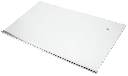 UKCOCO Étagère en Verre Trempé pour Réfrigérateur 40x24 Cm Organisateur Transparent Compatible Mini-frigo et Congélateur Accessoire de Rangement la Cuisine Pratique et Robuste