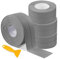 4 Roll Bath Sealant Strip, Bathroom Sealant Tape, Caulk Strip, Waterproof and Adhesive Seal Tape with Sealing Tool for Bathtub Toilet, Shower, Wall Corner, Kitchen(Grey)