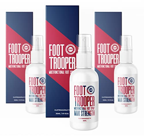 Foot Trooper | Spray Pour les Pieds | 30 ml | 3 Pack
