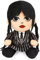 Rubies KR18262 Wednesday Addams Family Plüschfigur Sammelfigur Kuscheltier13x19 cm