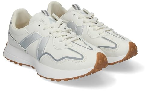 Zapatillas Casual para Mujer con Diseno Moderno, Cierre de Cordones, Acolchadas, Comodas, Elegantes y Versa?Tiles, Refuerzo Puntera, Dia a Dia.