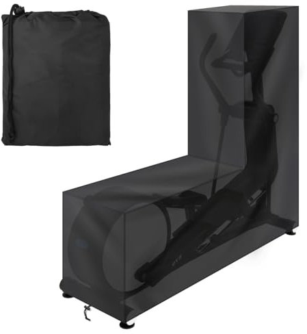 Housse Velo Elliptique Extérieur/Intérieur Imperméable ✮MARQUE FRANCAISE✮ Accessoire Bache Protection Intégral 170x170x70cm Couverture Cross trainer Eliptical Machine Appartement (GARANTIE À VIE)+Étui