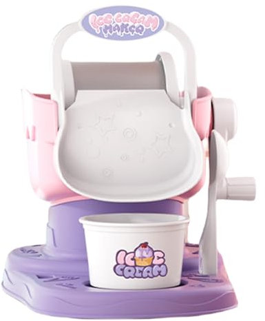 Macchina Per Yogurt Gelato, Macchina Per Gelato | Macchina Per Gelato Manuale | Gelatiera Manuale Facile Da Pulire Risultati Rapidi Per Servizio Morbido Con Maniglia Di Applicazione Per Yogurt Gelato,