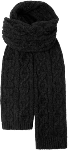TOBEHIGHER Scarf for Women Winter- Warm Thick Knit Winter Scarf for Women, Wraps Chunky Soft Womens