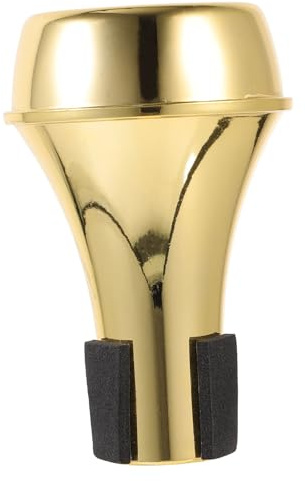 Ipetboom Mini Mute Abs Sordina de Práctica para Trompeta Accesorios para Músicos Repuesto de Sordina para Ensayos Casa o Estudio