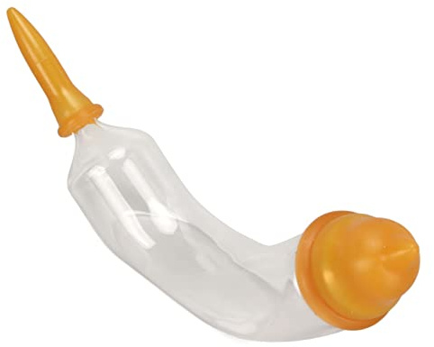 Haofy Bouteille de Lait pour Animaux de Compagnie, Mangeoire Réglable en Verre pour Chatons Nouveau-nés, Chiots et Hamsters, Conception Ergonomique pour Une Alimentation Précise
