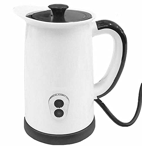 Montalatte Bollilatte Elettrico Schiumatore Schiuma Latte per Cappuccino Funzione Caldo e Freddo Potenza 550W