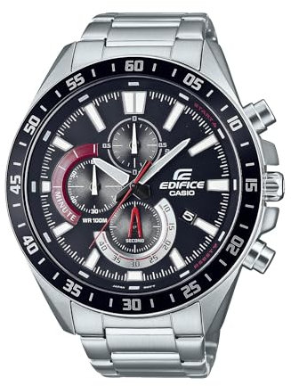 Casio Men Analog Quartz Watch with Stainless Steel Strap EFV620D-1A4V