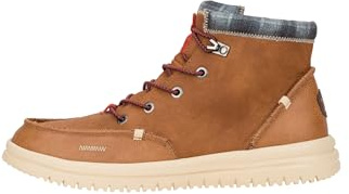 HEYDUDE Bradley Classic Herren - Slip-On Schuhe - Ankle Boots, Cognac, 46