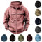 Warehouse Deals Angebote Herren-Sweatshirt Herren und Winter Vintage Langarm Hoodie Halbreißverschluss Kapuzenpullover Top Arbeitskleidung Multi Pocket Outdoor Sweatshirt Shirt Hoodie Herren
