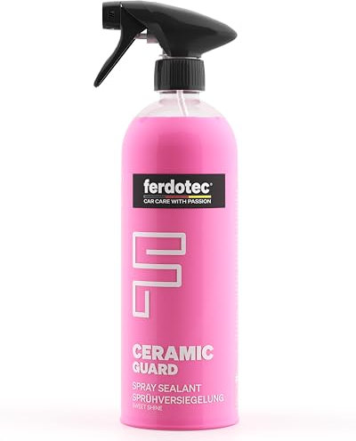FERDOTEC Ceramic Guard Sprühversiegelung (750 ml) – Keramikversiegelung Auto, Nano-Lackschutz für Kfz, Langzeitschutz, Glanz & Abperl-Effekt, Keramik Spray Versiegelung für alle Lackarten