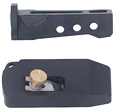 MasYosh Pialla per Smussare, Taglierina per Bordi in Lega di Alluminio, Strumento per la Lavorazione del Legno, per ABS in PVC, con Dimensioni Compatte e Peso Leggero per la Lavorazione