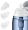 Oxyooh Bite Valve Replacement for Brita Water Bottle, 3 Pack Silicone Mouthpiece Repalcement Compatible with Brita Water Filter Bottle Mouthpiece Parts Suit for Brita Bottle Replacement Parts
