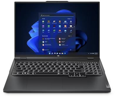 Lenovo Legion Pro 5 16IRX8 16'' Laptop Intel i7 13th Gen 16GB 1TB RTX 4060 Grey, Black
