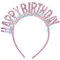 Xinjoduz Haarreif Happy Birthday Geburtstagskrone Frauen Geburtstagskrone Erwachsene Geburtstag Kopfschmuck Prinzessin Happy Birthday Zubehör Für Party Dekoration