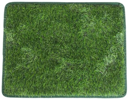 MagiDeal Tapis de Gazon Artificiel pour Chien, Anti-Fuite, Pratique, pour Toilettes et Apprentissage de la propreté pour Salle de Bain et Porche, 40cmx60cm