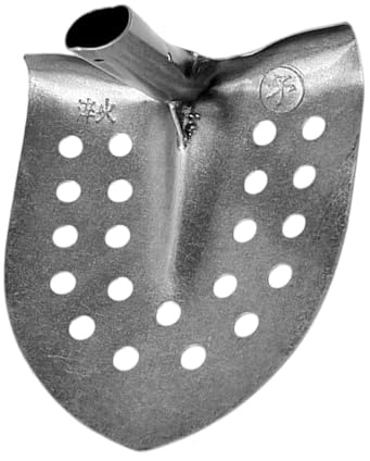 Pala in Rete Per Attrezzi Drenaggio Per Carichi Pesanti Adatta Per La Pulizia Del Drenaggio Con Impugnatura Ergonomica Pala Da Giardinaggio in Acciaio Alto Tenore Carbonio