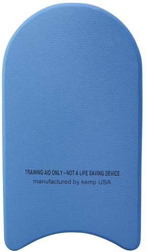 Kemp USA Large Swim Kickboard 19 in EVA Foam Adult Swimming Training Board Pool Exercise & Water Aerobics Kickboard Royal Blue