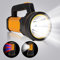 MAYTHANK Linternas Led Alta Potencia Recargable, Linterna Super Potente multifunción Largo Alcance 800M, Linterna pilas 10000MAH 10000 Lumen,Correa Incluido,Para Casa,Camping