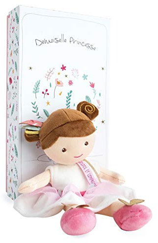 Doudou et Compagnie - Muñeca de paño para niña - Muñeca Tejido Constance - 30 cm - Ombelline - Demoiselle Princesse - DC3533