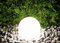 Trango - Set di 1 sfera da giardino 200 WB IP65, colore bianco opaco, diametro 20 cm, con 1 lampadina LED E27 * SNOW * lampada a sfera con cavo di circa 5 m IP44, lampada da giardino, sfera luminosa