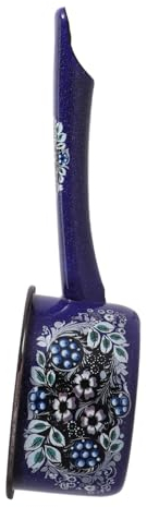 LALADEFIEE Wasserkelle Für Zuhause Schöpfkelle Aus Emaille Küchengerät Zum Giessen Von Wasser Wasserkellen Für Speisesaal Gießlöffel Für Gemüse Und Obst