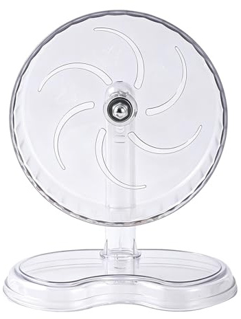 Rueda Silenciosa de Hámster,24 cm Altura Ajustable Ejercicio Antideslizante - Rueda Grande para Hámster Enano Accesorio De Ejercicios - para Conejo Chinchilla Jerbo Animal Pequeño Petauro del