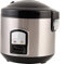 PerfectCook Edelstahl Reiskocher Reisgarer klein, 3in1 Gerät - Reiskocher Risottokocher Gemüsegarer , Multikocher 1.0L, Risotto Topf, Dämpfeinsatz, Reistopf für alle Reisarten