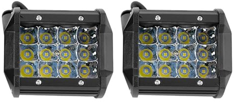 Suuonee 48V 36W Fari Barra Faro Led Fuoristrada Faretto per Muletto Lavoro Carrello Elevatore
